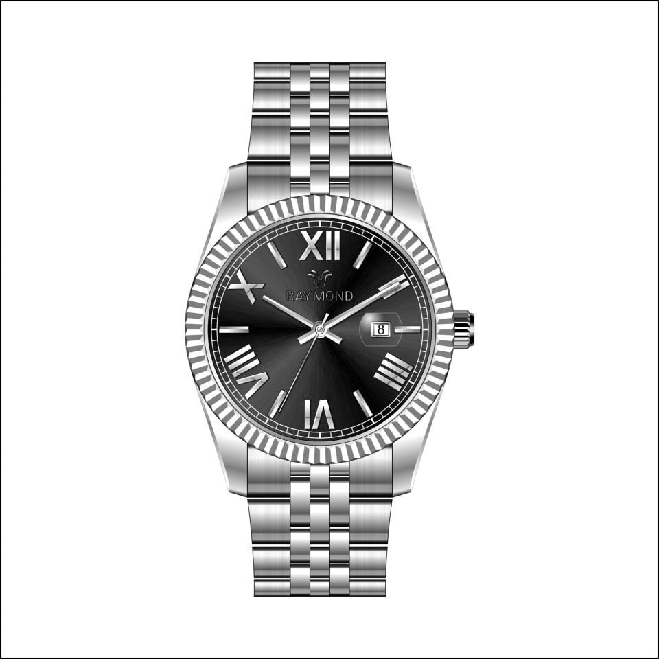 SILVER BLACK
